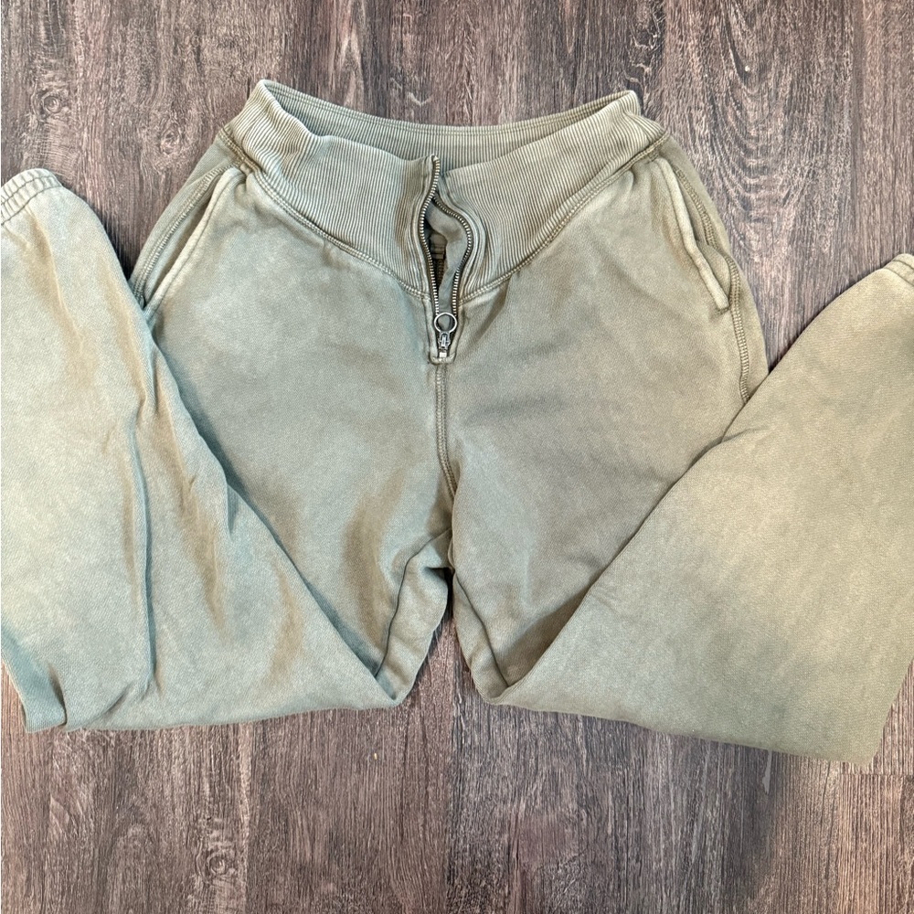 Olive Green Jogger Pants